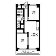 ドミール芝の間取り画像