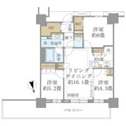 Brillia Tower 聖蹟桜ヶ丘 BLOOMING Rの間取り画像