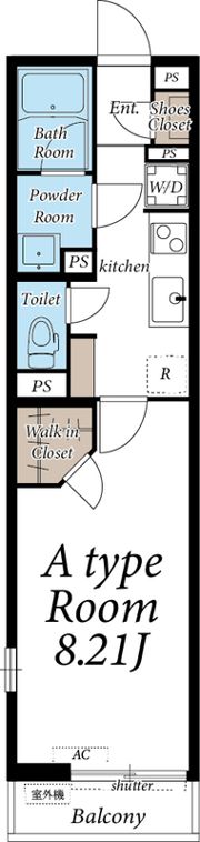 リブリ・さいたま新都心Ⅱの間取り画像