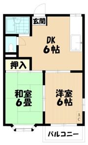 メゾン藤沢の間取り画像