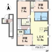 メゾンマストあら町の間取り画像