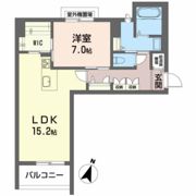 メゾンマスト名須川B棟の間取り画像
