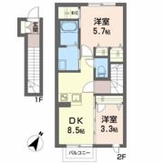 シャーメゾン・SⅡの間取り画像
