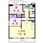 レジデンスくすのき館の間取り画像