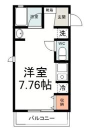 カーサ草薙の間取り画像