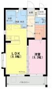 ソレイユコートの間取り画像