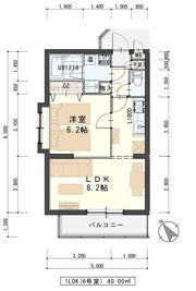 ソレアード小松島Ⅱの間取り画像