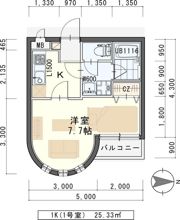 ヘリオスの間取り画像