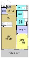 リモパレスの間取り画像