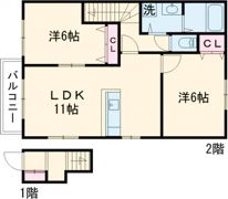 ヨーロピアンシャレー葉山台 弐番館の間取り画像