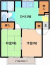 パールハイツCの間取り画像