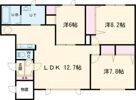 アナスタシーヤすえひろの間取り画像