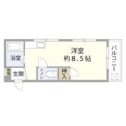 プレセランス大分の間取り画像