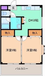 ベルメゾン タムラの間取り画像