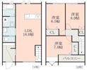Casita長嶺Ⅰの間取り画像