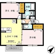 Trois Jours Ⅱの間取り画像