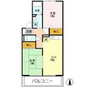 ドミールHAYASHI Bの間取り画像