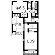 ビューラー樋田の間取り画像