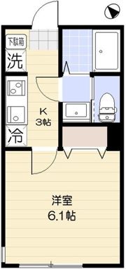 エクセラン北浦和の間取り画像