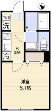 エクセラン北浦和の間取り画像