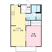 レインボーハイツの間取り画像