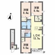 シャーメゾンさくら奏の間取り画像