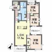 ベレオ八木の間取り画像