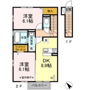 ベルコモンズ郡山の間取り画像