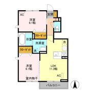 ルピナス Aの間取り画像