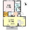 ローズコート・H E棟の間取り画像