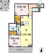 campanella温品の間取り画像