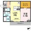 ロザⅢの間取り画像