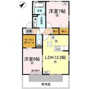 リビングタウン宇多津 B棟の間取り画像
