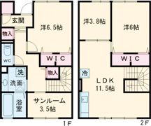 フローラの間取り画像