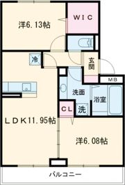 エクラシオールyの間取り画像
