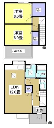 グレース・アスカAの間取り画像