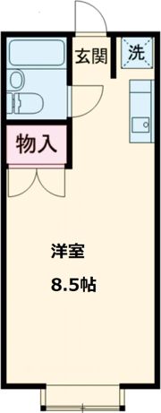 クレストコートCの間取り画像