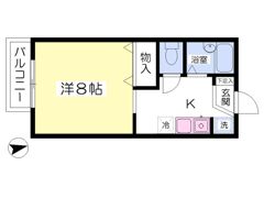 セジュール今寺の間取り画像