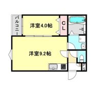 LECOCON津島Ⅳの間取り画像