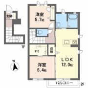 シャーメゾン古津賀の間取り画像