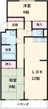 竹中マンションの間取り画像