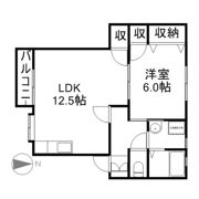 メゾンアントレーブ Cの間取り画像