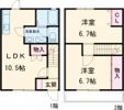 ルミエールA棟の間取り画像
