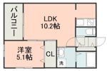 EXE神園Aの間取り画像