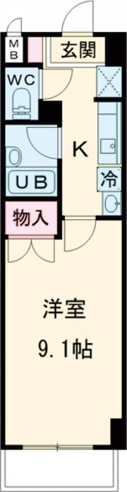 アートプラザ光の間取り画像