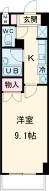 アートプラザ光の間取り画像