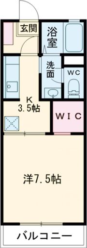 ライラック松原の間取り画像