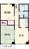 ハイツハンの間取り画像