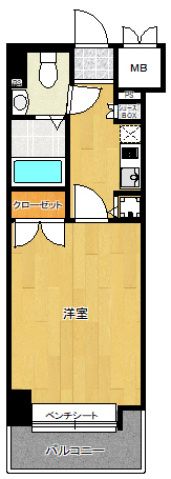 サヴォイステーションの間取り画像