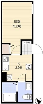 エクセラン南浦和の間取り画像